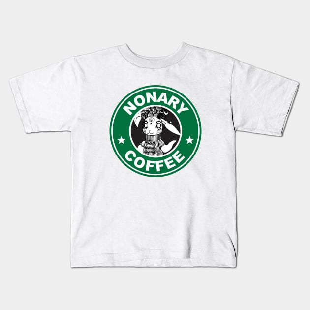 Nonary Starbucks Coffee Kids T-Shirt by mathikacina